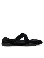 Tory Burch Baleriny Romy Sport Mary Jane 178301 Czarny. Czarne baleriny Tory Burch, bez wzorów, ze skóry, bez obcasa. Za 1,419.00 zł.