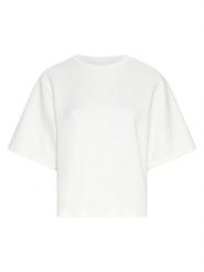 MOSS COPENHAGEN Bluza w kolorze białym rozmiar: M/L. Białe bluzy Moss Copenhagen, l, bez wzorów, bez kaptura. Za 154.95 zł.