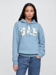 GAP Bluza w kolorze błękitnym rozmiar: XL. Niebieskie bluzy sportowe GAP, xl, bez wzorów, z kapturem. Za 167.67 zł.