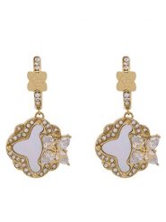 Guess Kolczyki JUBE05 583JW Złoty. Żółte kolczyki Guess, metalowe. Za 349.99 zł.