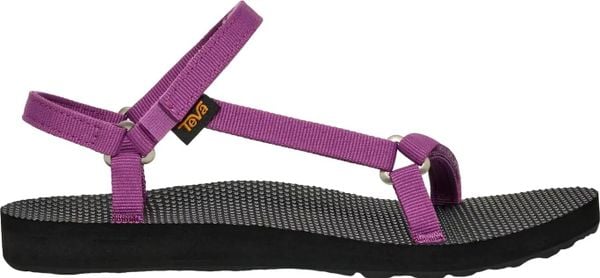 TEVA Sandały damskie W'S Original Universal Slim striking purple-36. Fioletowe sandały Teva, bez wzorów, z tworzywa sztucznego, eleganckie, bez obcasa, bez zapięcia. Za 157.40 zł.