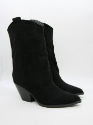 Bellucci Kowbojki w kolorze czarnym rozmiar: 37. Czarne kozaki Bellucci, na zimę, bez obcasa, bez zapięcia. Za 165.99 zł.