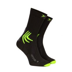 Skarpety rowerowe zimowe X-Socks WINTER BIKE 4.0. Czarne skarpety X Socks, bez wzorów. W wyprzedaży za 112.00 zł.