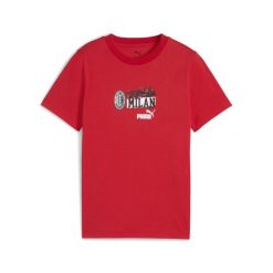 Młodzieżowa koszulka AC Milan ftblNRGY PUMA For All Time Red Black. Czarna bluzki Puma, l, bez wzorów, z gumy, młodzieżowe, bez kołnierzyka, bez ramiączek. Za 109.00 zł.