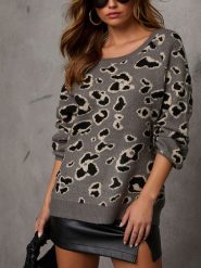 LA Angels Sweter w kolorze szaro-czarnym rozmiar: XL. Czarne swetry LA Angels, xl, bez wzorów, bez ramiączek. Za 165.99 zł.