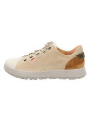 Think! Skórzane sneakersy w kolorze beżowym rozmiar: 36. Brązowe trampki Think!, bez wzorów, bez zapięcia. Za 244.95 zł.