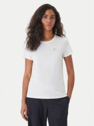 BOSS T-Shirt Eventsa11 50562055 Écru Slim Fit. T-shirty Boss, s, bez wzorów, z bawełny, bez kołnierzyka, bez ramiączek. Za 339.99 zł.