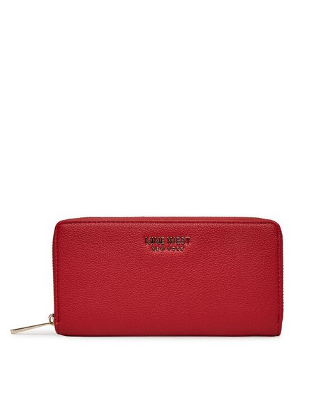 Nine West Portfel CEO-NW-W1-002-AW26 Czerwony. Czerwone portfele Nine West, bez wzorów. Za 79.99 zł.