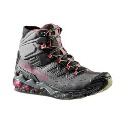 Damskie buty trekkingowe La Sportiva Ultra Raptor II Mid Leather Wide GTX. Szare trekkingi La Sportiva, z gore-texu, trekkingowe. Za 896.00 zł.
