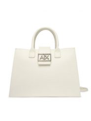Armani Exchange Torebka XW000305 AF12039 U0011 Écru. Białe torebki klasyczne Armani Exchange, bez wzorów, ze skóry, bez dodatków. Za 759.99 zł.