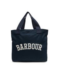 Barbour Torebka LBA0414NY91 Granatowy. Niebieskie torebki klasyczne Barbour, bez wzorów, z bawełny, bez dodatków. Za 199.99 zł.