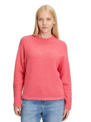 CARTOON Sweter w kolorze koralowym rozmiar: 40. Czerwone swetry Cartoon, bez wzorów, bez ramiączek. Za 169.95 zł.