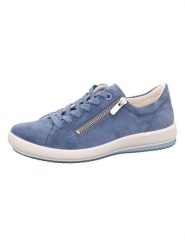 Legero Skórzane sneakersy "Tanaro 5.0" w kolorze niebieskim rozmiar: 37,5. Niebieskie trampki Legero, bez wzorów, bez zapięcia. Za 249.95 zł.