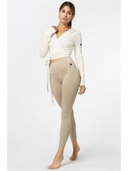 Super.natural Koszulka "Cosy" w kolorze białym rozmiar: XL. Białe bluzki super.natural, xl, bez wzorów, z wełny, bez kołnierzyka, bez ramiączek. Za 173.99 zł.