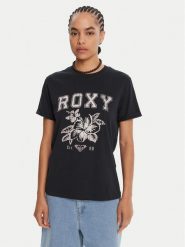 Roxy T-Shirt Oceanregular Poster ERJZT06017 Granatowy Regular Fit. Niebieskie t-shirty Roxy, m, bez wzorów, z bawełny, bez kołnierzyka, bez ramiączek. Za 109.99 zł.