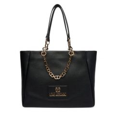 Torebka LOVE MOSCHINO. Czarne shopper Love Moschino, bez wzorów, bez dodatków. Za 1,399.00 zł.