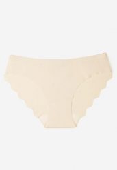 Jasnobeżowe Bezszwowe Majtki Typu Figi Dolinella. Brązowe figi Born2be, xl, bez wzorów. Za 9.99 zł.