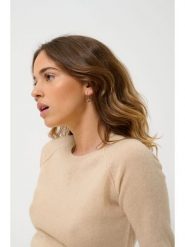 AUTHENTIC CASHMERE Kaszmirowy sweter "Etret" w kolorze beżowym rozmiar: XXL. Brązowe swetry AUTHENTIC CASHMERE, xxl, bez wzorów, z kaszmiru, bez ramiączek. Za 347.99 zł.