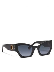 Dsquared2 Okulary przeciwsłoneczne D2 0132/S 807559O Czarny. Czarne okulary przeciwsłoneczne Dsquared2, bez wzorów, z tworzywa sztucznego. Za 759.99 zł.