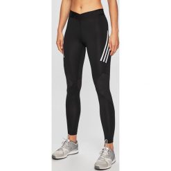 Adidas Performance - Legginsy. Czarne legginsy adidas Performance, m, bez wzorów, z dzianiny. Za 199.90 zł.