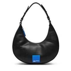 Torebka KARL LAGERFELD. Czarne torebki klasyczne KARL LAGERFELD, bez wzorów, bez dodatków. Za 439.99 zł.