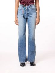 Scotch & Soda Dżinsy - Flare fit - w kolorze błękitnym rozmiar: W25. Niebieskie jeansy Scotch & Soda, bez wzorów, z podwyższonym stanem. Za 140.86 zł.