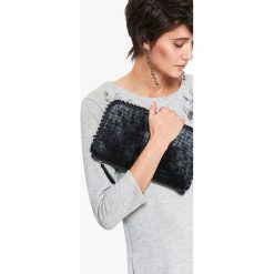 TOREBKA DAMSKA. Czarne torebki klasyczne TOP SECRET, bez wzorów, ze skóry ekologicznej, bez dodatków. W wyprzedaży za 49.99 zł.