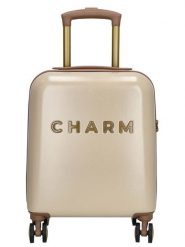 Charm Walizka "Capetown" w kolorze beżowym - 34 x 45 x 20 cm rozmiar: onesize. Brązowe walizki Charm, bez wzorów. Za 195.99 zł.