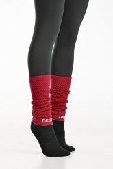 Getry do tańca Damskie Nessi Sportswear Ocieplacze Uniwersalny. Czerwone legginsy sportowe NESSI SPORTSWEAR, uniwersalny, bez wzorów, z bawełny, do biegania. Za 69.99 zł.