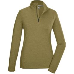 Bluza damska Killtec KSW 97 WMN LS SHRT. Zielone bluzy Killtec, na zimę, bez wzorów, bez kaptura. Za 189.99 zł.