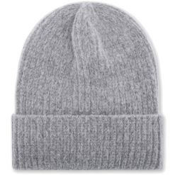 Czapka Deha Czapka Damskie. Szare czapki Deha, bez wzorów, z materiału. Za 214.99 zł.