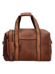 HIDE & STITCHES Torba podróżna w kolorze jasnobrązowym - 37 x 20 x 38 cm rozmiar: onesize. Brązowe torby na ramię HIDE & STITCHES, bez wzorów, z materiału, na ramię. Za 434.99 zł.