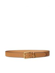 LAUREN RALPH LAUREN Pasek Damski 412968765003 Brązowy. Brązowe paski Lauren Ralph Lauren, bez wzorów, ze skóry. Za 289.99 zł.