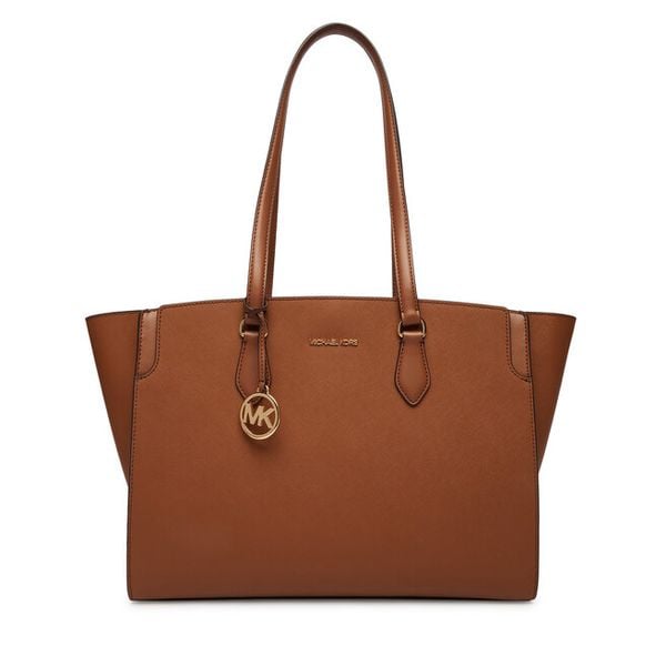 Torebka MICHAEL Michael Kors. Brązowe shopper MICHAEL Michael Kors, bez wzorów, bez dodatków. Za 1,299.00 zł.