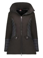 Geographical Norway Kurtka softshellowa "Tadame" w kolorze czarnym rozmiar: M. Czarne kurtki sportowe Geographical Norway, m, bez wzorów, bez kaptura, outdoorowe. Za 184.46 zł.