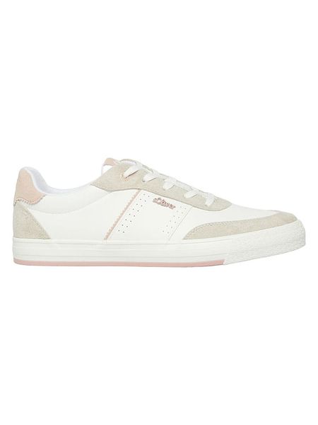 S.Oliver Sneakersy w kolorze białym rozmiar: 39. Białe trampki S.Oliver, bez wzorów, z materiału, bez zapięcia. Za 139.02 zł.