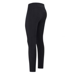 Damskie legginsy jeździeckie z pełną przyczepnością Euro-Star Empower. Niebieskie legginsy EURO-STAR, s, bez wzorów, ze skóry. Za 473.00 zł.