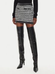 Liu Jo Spódnica mini UF4159 D4956 Czarny Regular Fit. Czarne spódnice Liu Jo, bez wzorów, z syntetyku, mini. Za 409.99 zł.