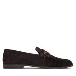 Lordsy Steve Madden. Brązowe lordsy Steve Madden, bez wzorów, bez obcasa, bez zapięcia. Za 599.99 zł.