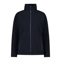 Bluza damska turystyczna CMP 34H2846. Niebieskie bluzy CMP, l, bez wzorów, bez kaptura. Za 306.50 zł.