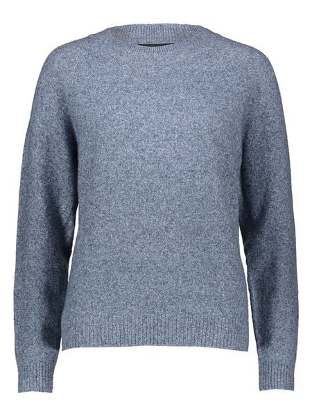 Vero Moda Sweter w kolorze niebieskim rozmiar: L. Niebieskie swetry Vero Moda, l, bez wzorów, bez ramiączek. Za 61.17 zł.