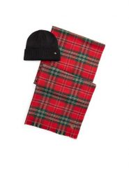 LAUREN RALPH LAUREN Zestaw szalik i czapka 454P23529004 Czerwony. Czerwone czapki Lauren Ralph Lauren, bez wzorów, z poliesteru. Za 819.99 zł.