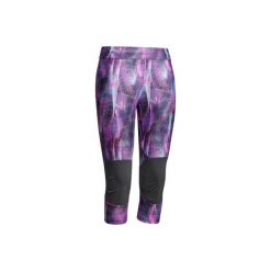 Legginsy turystyczne FH500 damskie. Niebieskie legginsy QUECHUA, m, bez wzorów, z elastanu. Za 79.99 zł.
