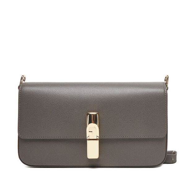 Torebka Furla. Szare listonoszki Furla, bez wzorów, bez dodatków. Za 1,319.00 zł.