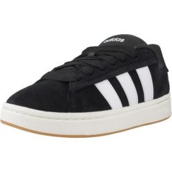 Buty ADIDAS GRAND COURT ALPHA 0 Czarny. Białe trekkingi Adidas, z materiału, trekkingowe. Za 419.90 zł.