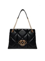 LOVE MOSCHINO Torebka JC4040PP1PLC0000 Czarny. Czarne shopper Love Moschino, bez wzorów, ze skóry, bez dodatków. Za 1,099.00 zł.