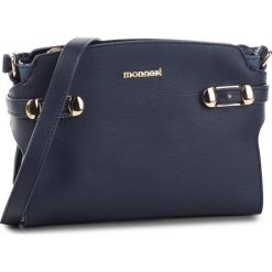 Torebka MONNARI - BAG3401-013 Navy. Niebieskie listonoszki Monnari, bez wzorów, ze skóry ekologicznej, bez dodatków. W wyprzedaży za 119.00 zł.