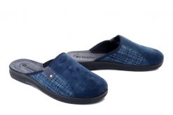 Inblu DG-21 004 granatowy, klapki damskie. Niebieskie klapki Inblu, bez wzorów, bez obcasa. Za 63.74 zł.