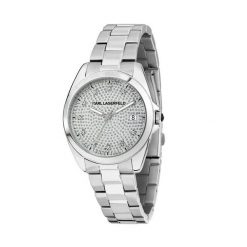 Zegarek KARL LAGERFELD. Szare zegarki KARL LAGERFELD, srebrne. Za 799.99 zł.