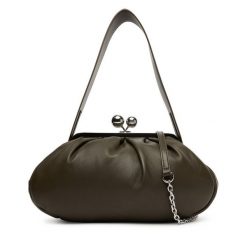 Torebka Weekend Max Mara. Brązowe torebki klasyczne Weekend Max Mara, bez wzorów, bez dodatków. Za 1,819.00 zł.